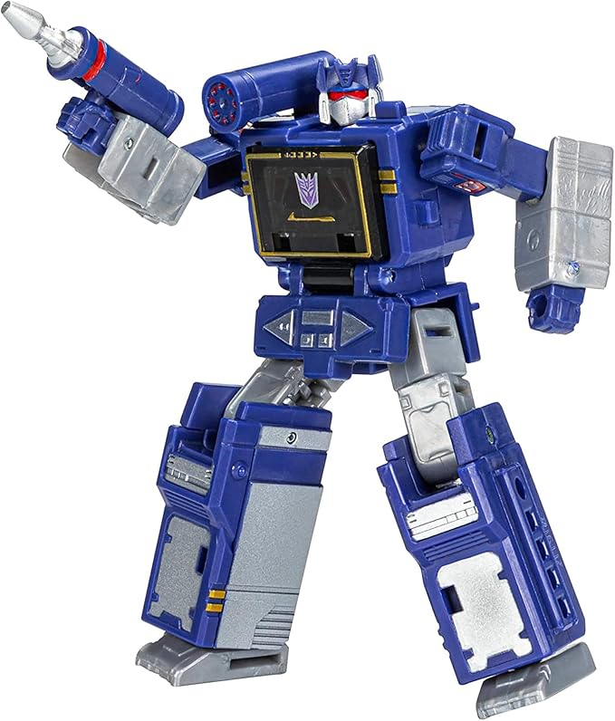 Transformers Generations Legacy Core Soundwave Action Figure, 3.5-inch, Robot Toys for Kids, Ages 8 and Up - Figurio