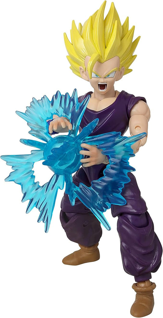 Dragon Stars Series - Dragon Ball Super - Super Saiyan 2 Gohan, Power Up Pack 6.5" Action Figure Set - Figurio