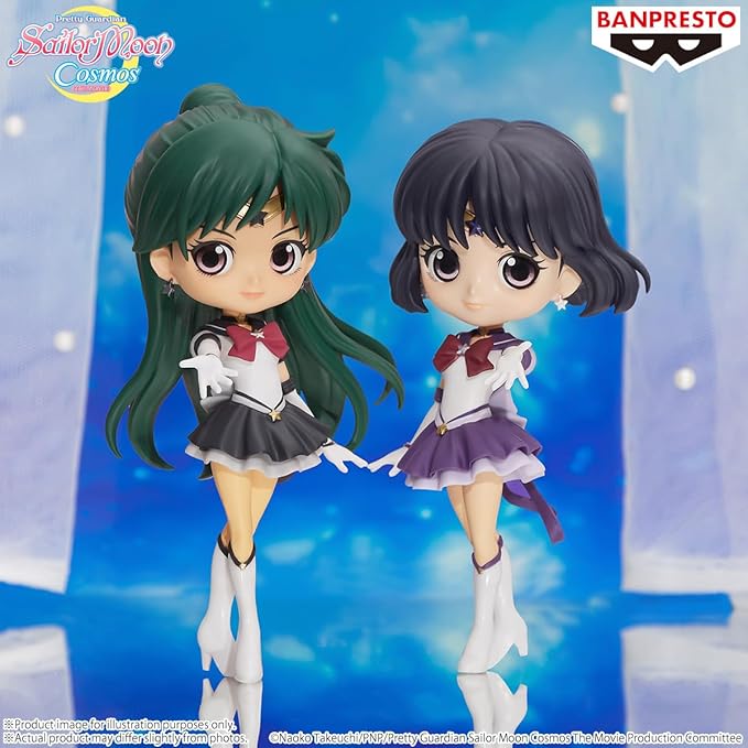 Banpresto - Pretty Guardian Sailor Moon Cosmos The Movie - Eternal Sailor Pluto (ver. A), Bandai Spirits Q Posket Figure - Figurio