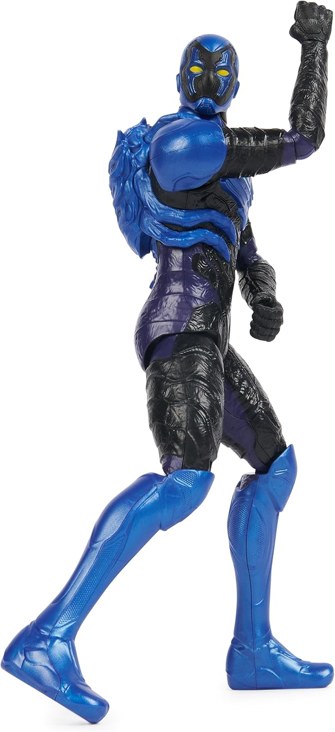 DC Comics, Hero-Mode Blue Beetle Action Figure, 12-inch, Easy to Pose, Blue Beetle Movie Collectible Superhero Kids Toys for Boys & Girls, Ages 3+ - Figurio