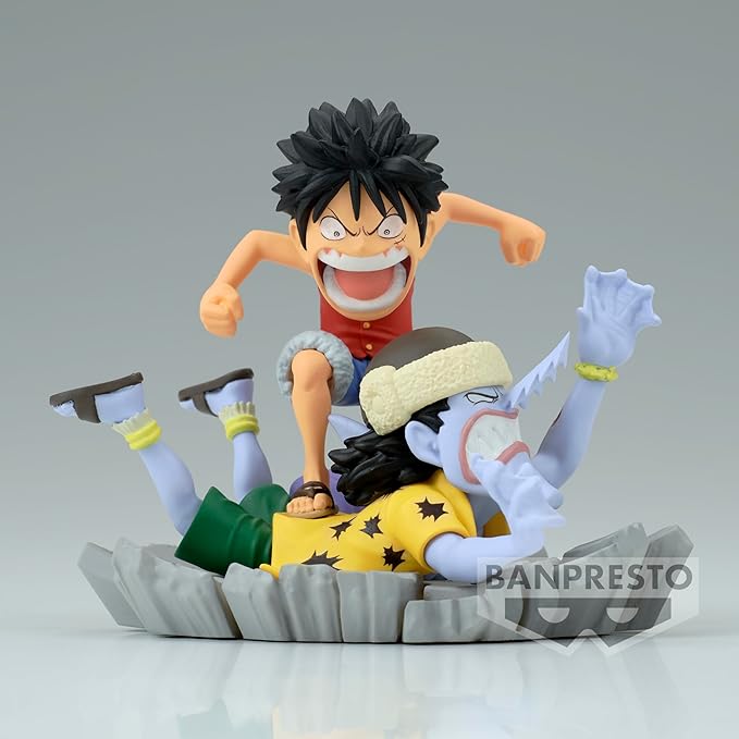 Banpresto - One Piece - Log Stories - Monkey D. Luffy vs Arlong, Bandai Spirits World Collectable Figure - Figurio