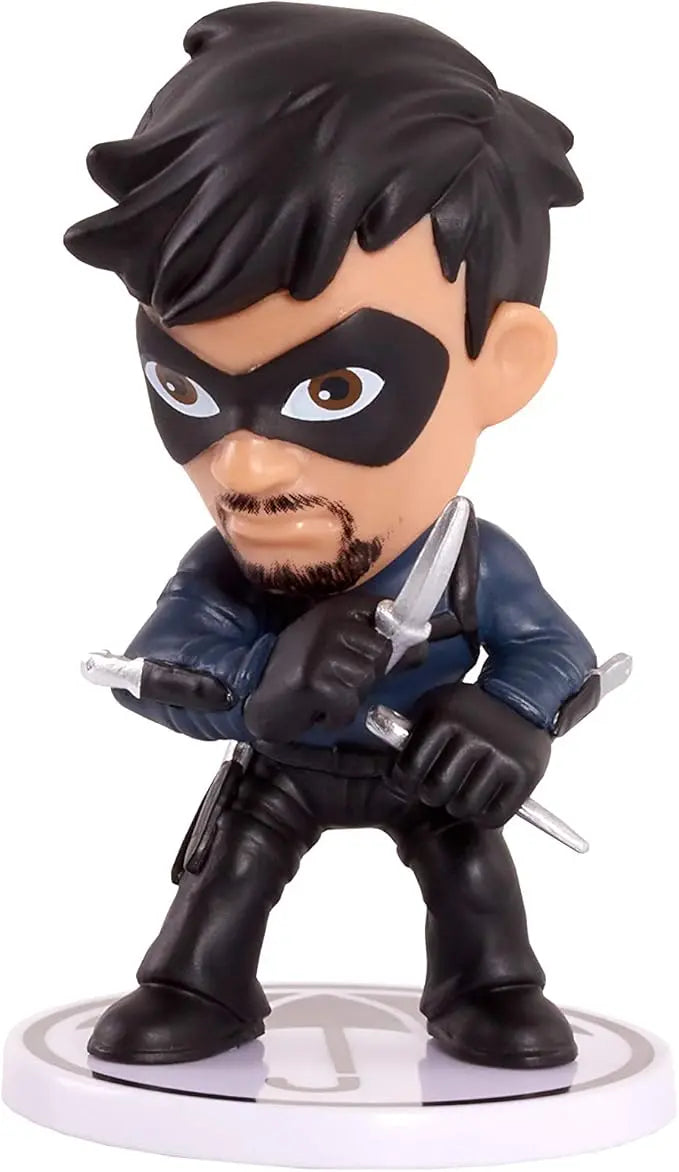 Just Play The Umbrella Academy 3” Stylized Collectible Figure- Diego, Multi-Color - Figurio