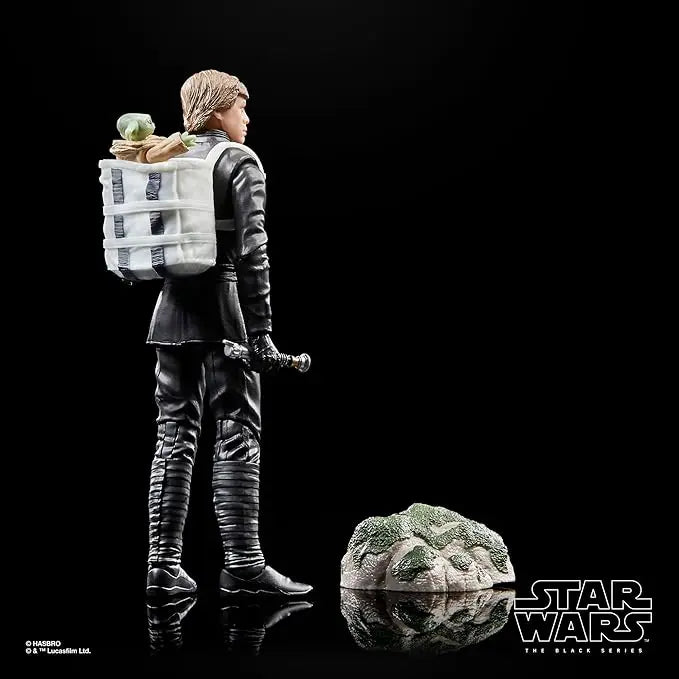 STAR WARS The Black Series Luke Skywalker & Grogu, The Book of Boba Fett, 6-Inch Action Figures, 2-Pack with 9 Accessories, Ages 4 and Up - Figurio