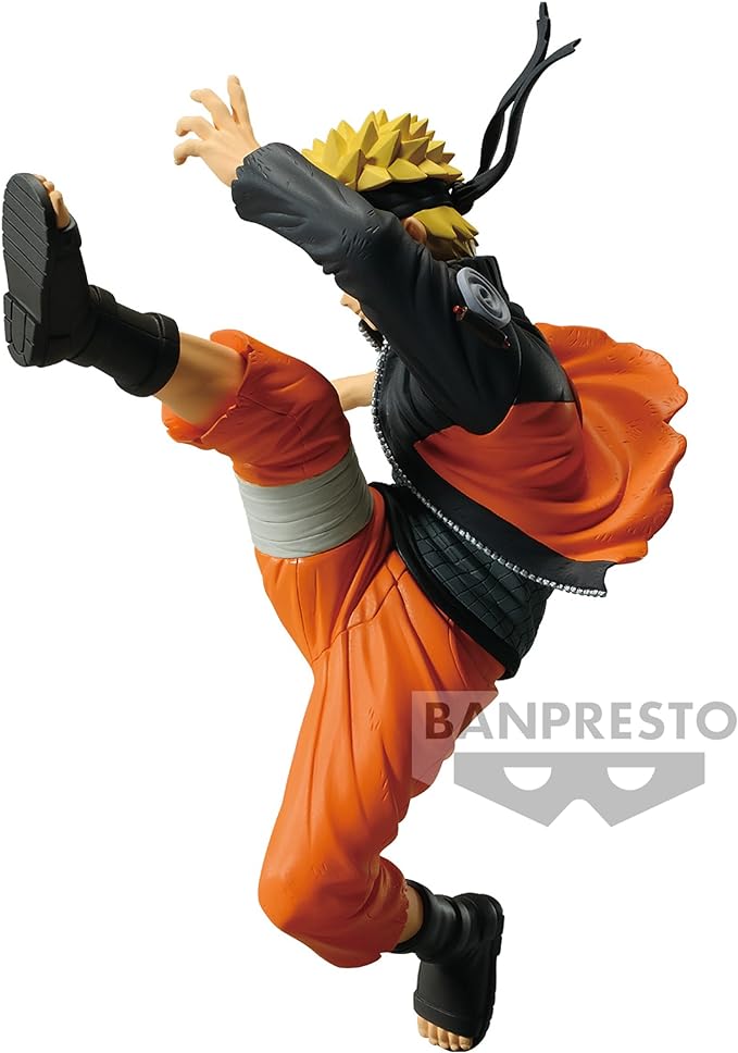 Banpresto - Naruto Shippuden - Uzumaki Naruto IV, Bandai Spirits Vibration Stars Figure - Figurio