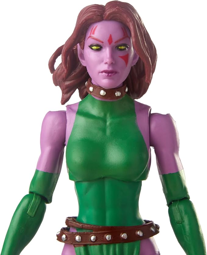 Marvel Hasbro Legends Series 6" Collectible Action Figure Blink Toy (X-Men Collection) for Ages 4 and up– with Caliban Build-A-Figure Part - Figurio