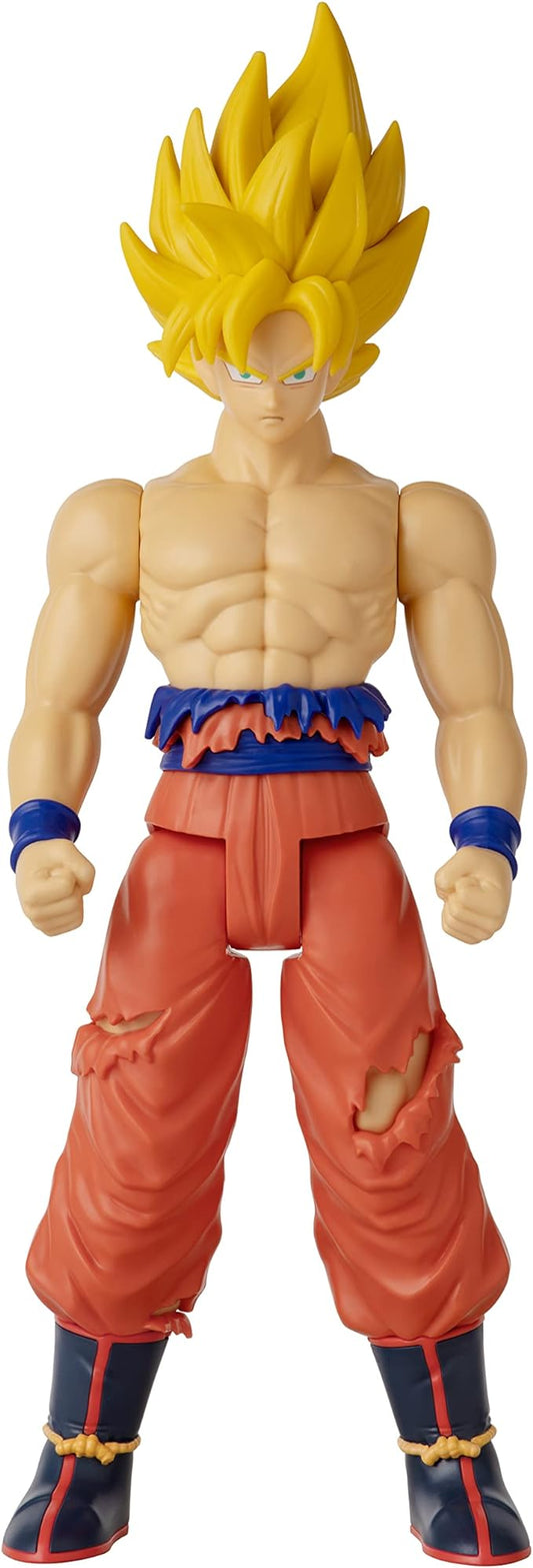 Bandai America - Dragon Ball Limit Breaker 12" Super Saiyan Goku (Battle Damage Version) - Figurio