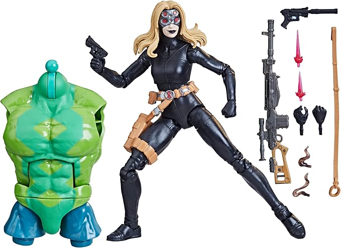 Marvel Legends Series: Yelena Belova Black Widow, Classic Comic Collectible 6-Inch Action Figure, 4+ Years - Figurio