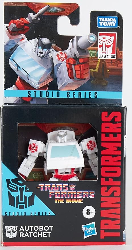 Transformers Toys Studio Series Core Class The The Movie Autobot Ratchet Action Figure - Ages 8 and Up, 3.5-inch - Figurio