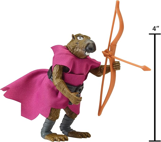 Teenage Mutant Ninja Turtles: 4” Original Classic Splinter Basic Figure by Playmates Toys - Figurio