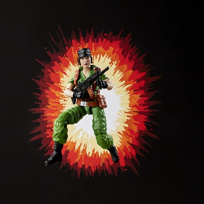 Hasbro Lady Jaye Figure 12 cm G.I.Joe Retro Series F10045x0 - Figurio