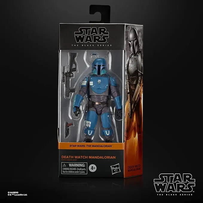 STAR WARS The Black Series Death Watch Mandalorian Toy 6-Inch-Scale The Mandalorian Collectible Action Figure, Kids Ages 4 and Up - Figurio