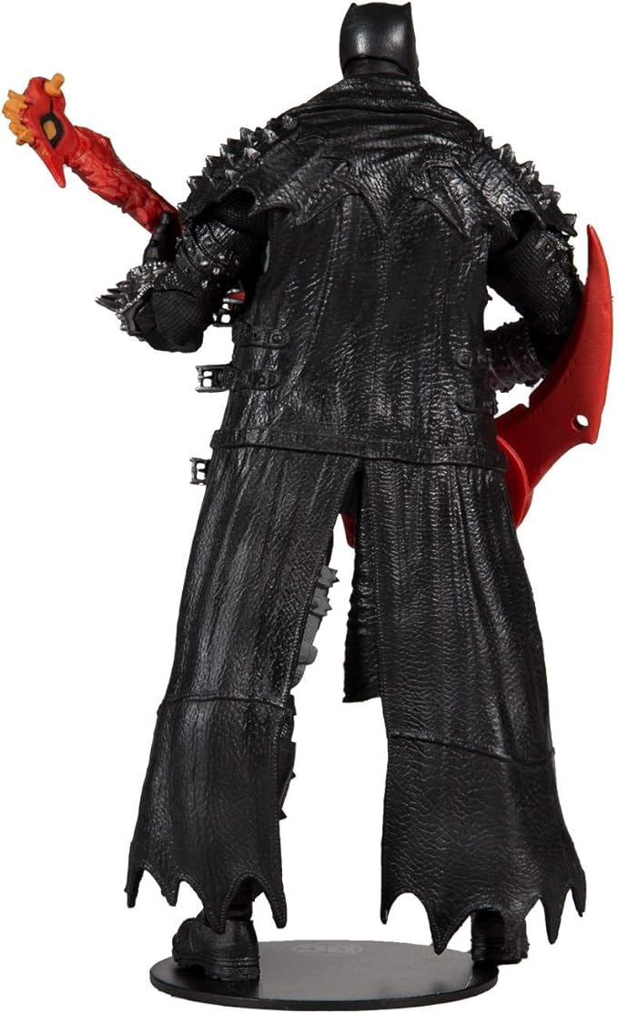 McFarlane Toys - DC Multiverse Dark Nights: Death Metal Batman 7" Action Figure with Build-A 'Darkfather' Parts and Accessories - Figurio