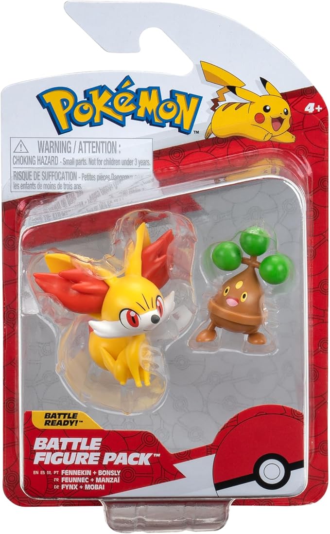 POKEMON Battle Figure Fennekin and BONSLY - Figurio