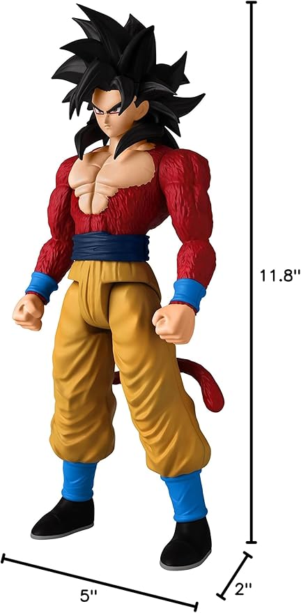 Bandai America - Dragon Ball Super Limit Breaker Super Saiyan 4 Goku 12 Figure - Figurio