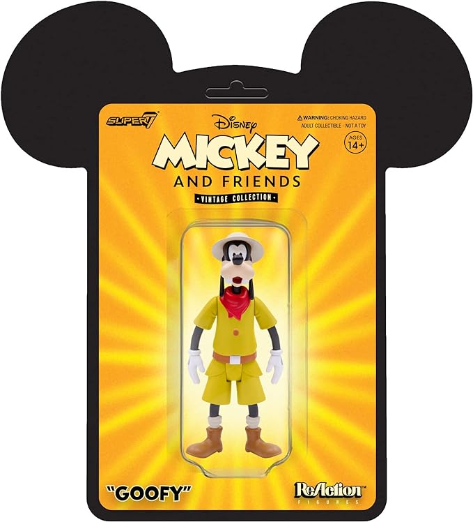 Super7 Disney Vintage Collection Goofy 3.75 in ReAction Figure - Figurio