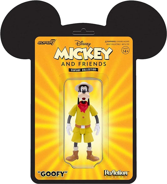 Super7 Disney Vintage Collection Goofy 3.75 in ReAction Figure - Figurio