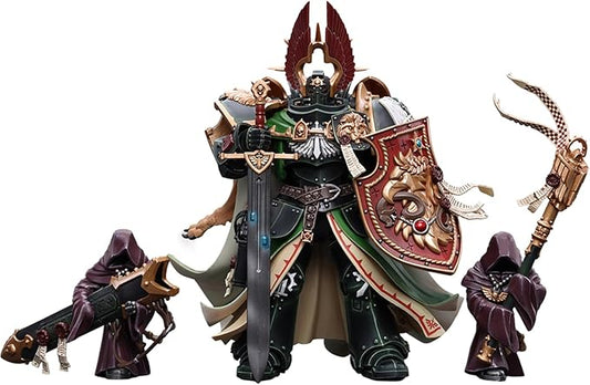 JOYTOY JT7882 40K 1/18 Action Figure Toy, Dark Angels Primarch Lion El‘Jonson, 7.12 inch Gift for Action Figure Lovers & Collectors above - Figurio