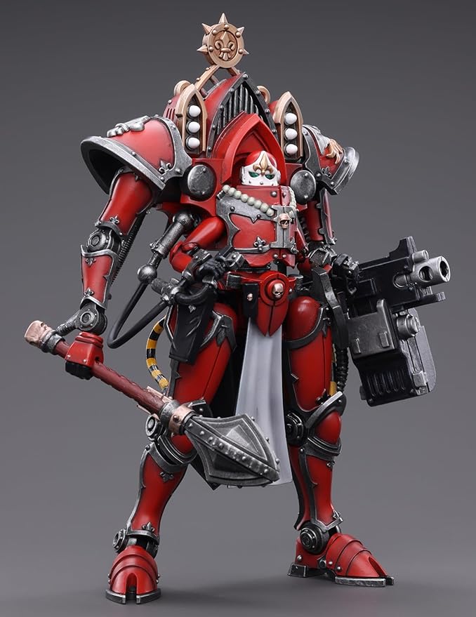 JOYTOY Warhammer 40K 1/18 Action Figures, Adepta Sororitas Paragon Warsuit Sister Merewal Perfect for Collectors & Decor, Ideal Gift for Birthdays, Christmas, Character Figure - JT4508 - Figurio