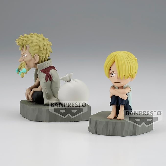 Banpresto - One Piece - Log Stories - Sanji & Zeff, Bandai Spirits World Collectable Figure - Figurio