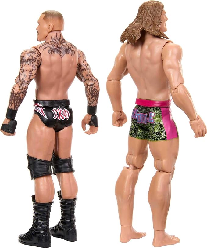 Mattel WWE Randy Orton & Matt Riddle Championship Showdown Action Figure 2-Pack with RAW Tag Team Championship, 6-inch - Figurio