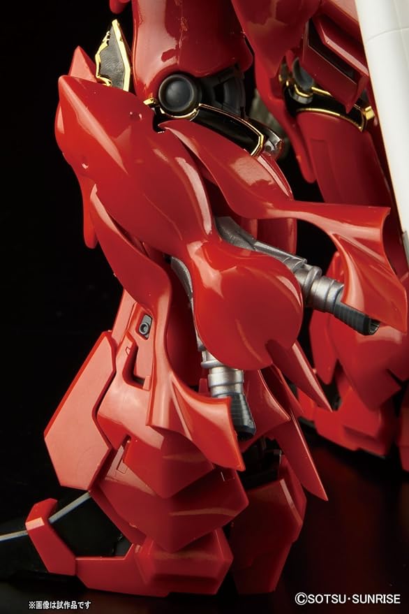 Bandai Hobby RG MSN-06S Sinanju Gundam UC Action Figure (1/144 Scale) - Figurio