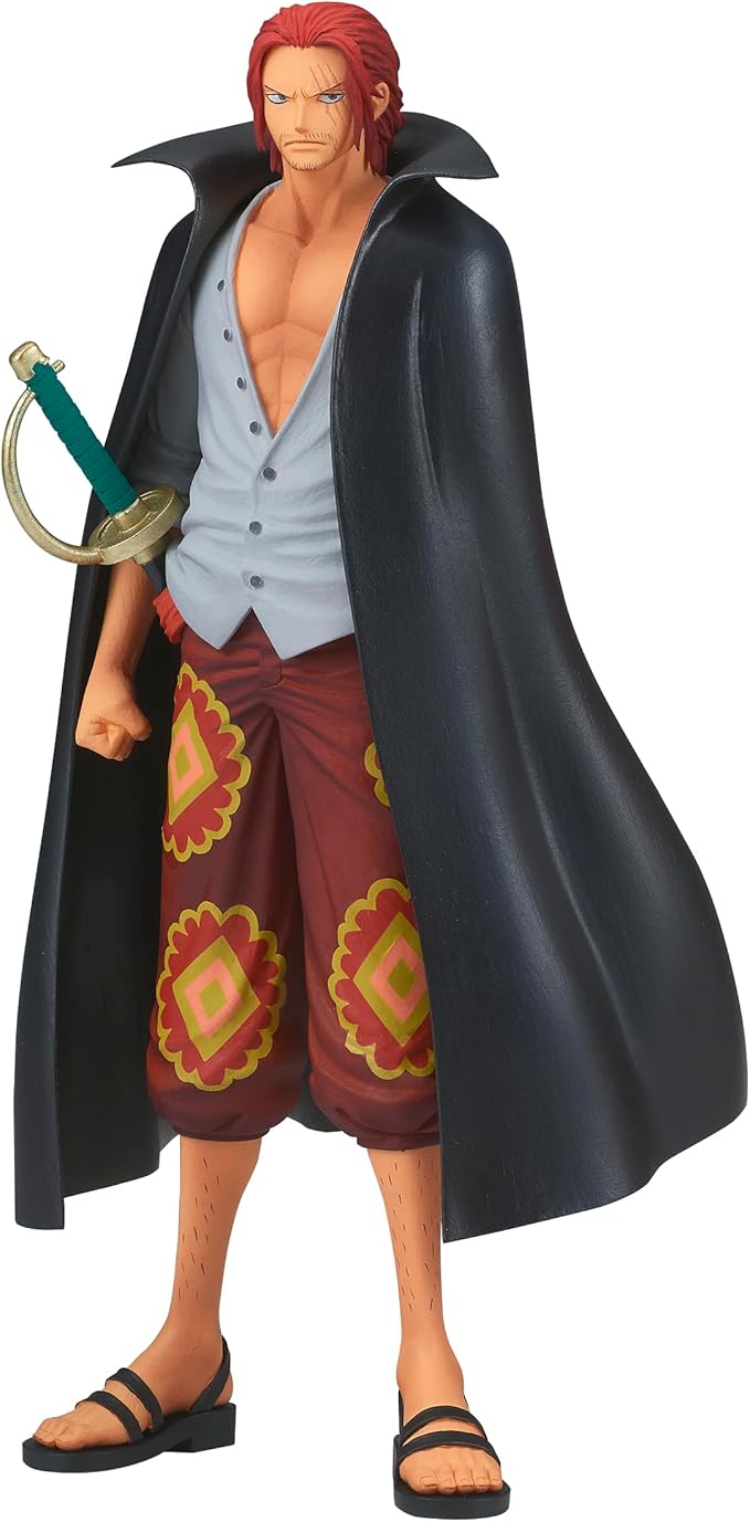 Banpresto - One Piece Film Red - Shanks (ver. A), Bandai Spirits DXF ~The Grandline Series~ Figure - Figurio