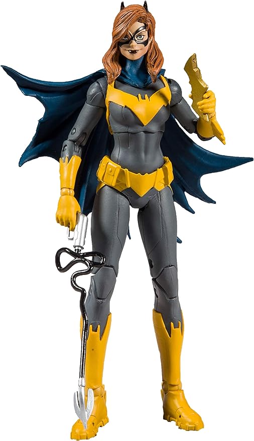 McFarlane Toys DC Multiverse Batgirl: Art of The Crime Action Figure with Build-A Rebirth Batmobile (Piece 1) - Figurio