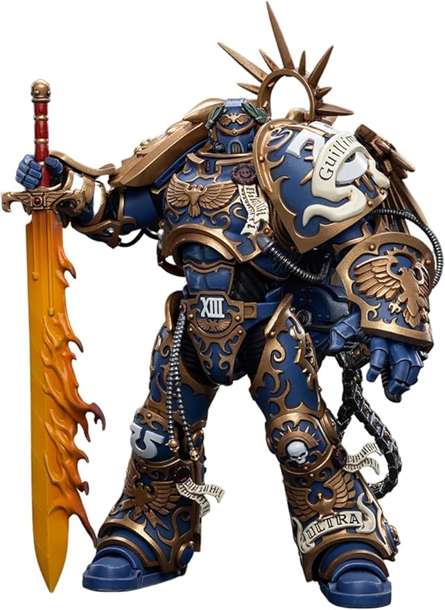 JOYTOY Warhammer 40,000 1/18 Action Figure 7.08-Inch Ultramarines Primarch Roboute Guilliman Collection Model Christmas Birthday Gift JT6342 - Figurio