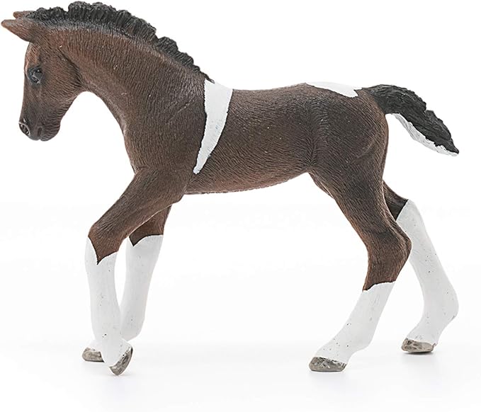 Schleich Horse Club, Collectible Horse Toys for Girls and Boys, Trakehner Foal Horse Toy Figurine, Ages 5+ - Figurio