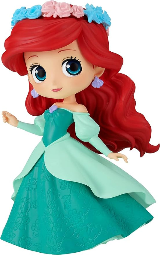 Banpresto - Disney Characters - Flower Style - Ariel (ver. A), Bandai Spirits Q Posket Figure - Figurio