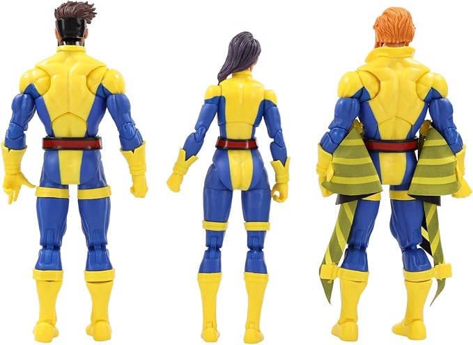 Marvel Legends Series Banshee, Gambit, & Psylocke X-Men 60th Anniversary Action Figure Set, 6-Inch - Figurio