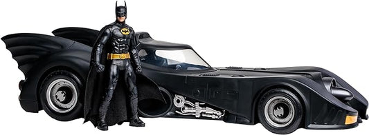 McFarlane Toys - DC Multiverse Batman & Batmobile Gold Label 2pk (1989), Gold Label, Amazon Exclusive - Figurio