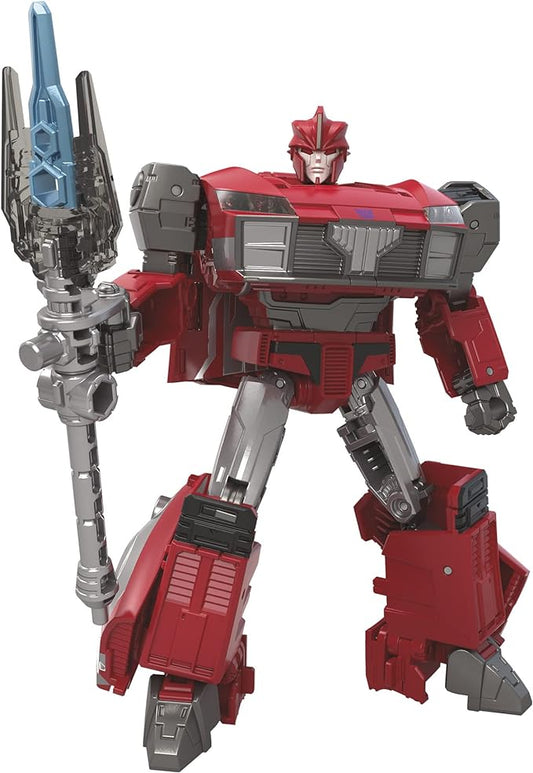 Transformers Toys Generations Legacy Deluxe Prime Universe Knock-Out Action Figure - Kids Ages 8 and Up, 5.5-inch - Figurio