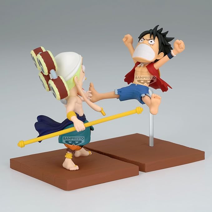 Banpresto - One Piece - Log Stories - Monkey D. Luffy & Enel, Bandai Spirits World Collectable Figure - Figurio