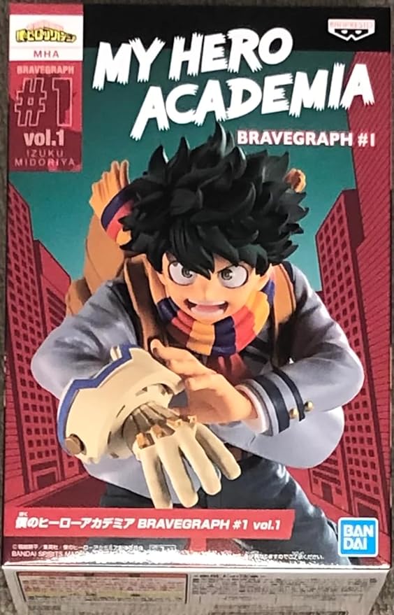 Banpresto My Hero Academia BRAVEGRAPH #1 Vol. 1 Izuku Midoriya - Figurio