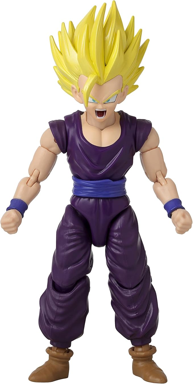 Dragon Stars Series - Dragon Ball Super - Super Saiyan 2 Gohan, Power Up Pack 6.5" Action Figure Set - Figurio