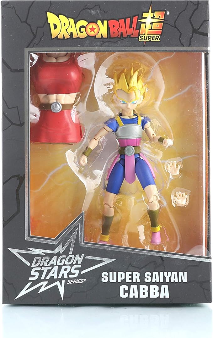 Bandai America - Dragon Ball Super Dragon Stars Super Saiyan Cabba - Figurio