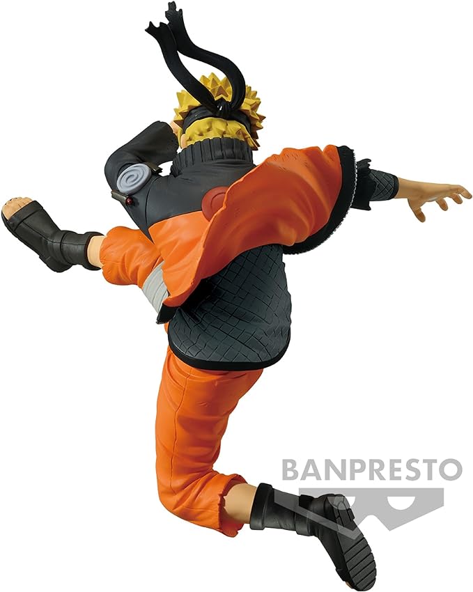 Banpresto - Naruto Shippuden - Uzumaki Naruto IV, Bandai Spirits Vibration Stars Figure - Figurio