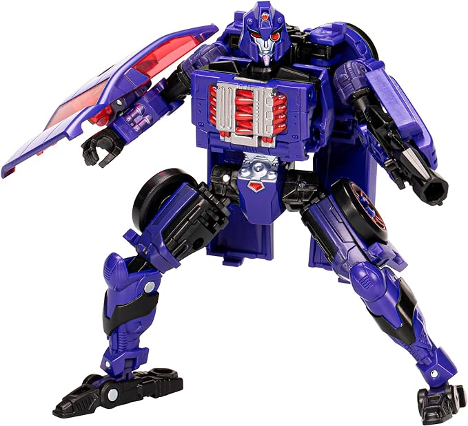 Transformers Toys Legacy Evolution Deluxe Cyberverse Universe Shadow Striker Toy, 5.5-inch, Action Figure for Boys and Girls Ages 8 and Up - Figurio