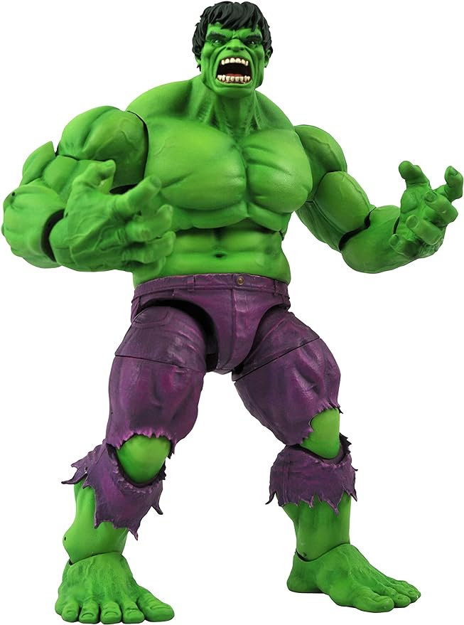 DIAMOND SELECT TOYS Marvel Select: Rampaging Hulk Action Figure, Multicolor - Figurio