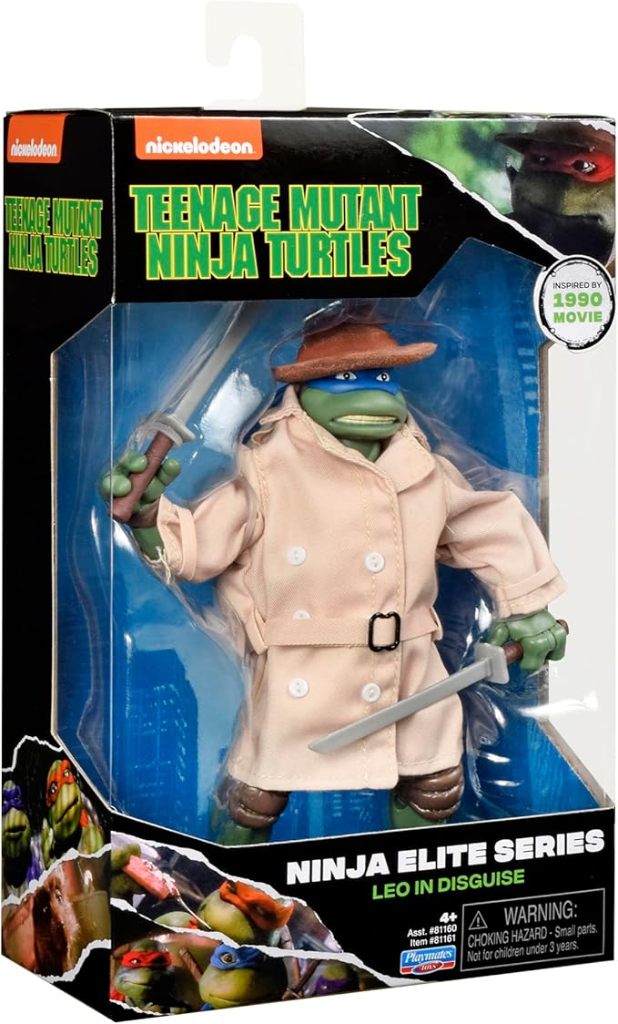 Teenage Mutant Ninja Turtles: Ninja Elite 6" Leonardo in Disguise Figure by Playmates Toys - Figurio