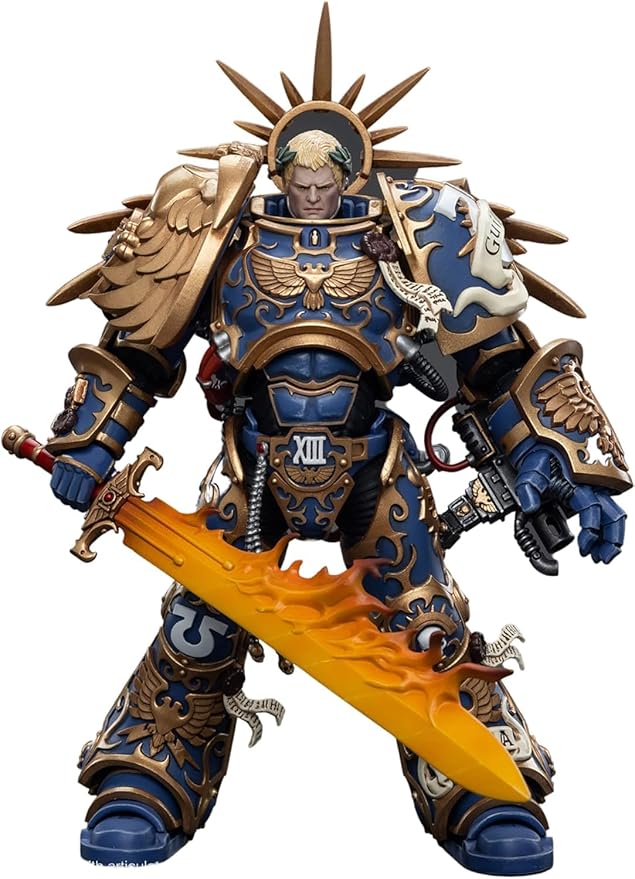 JOYTOY Warhammer 40,000 1/18 Action Figure 7.08-Inch Ultramarines Primarch Roboute Guilliman Collection Model Christmas Birthday Gift JT6342 - Figurio