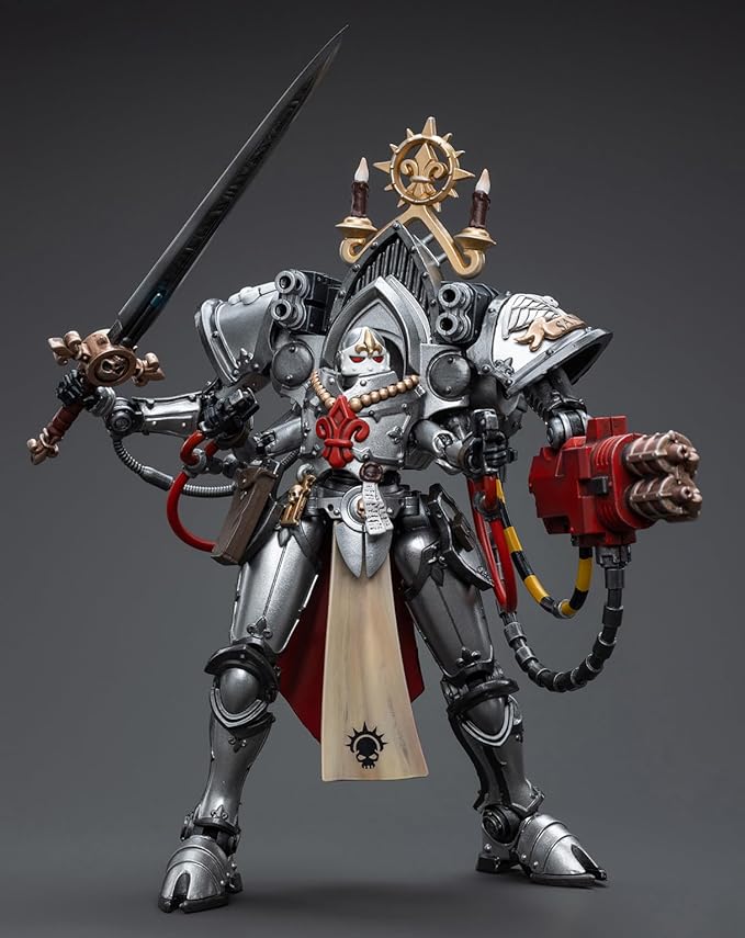 JOYTOY Warhammer 40K 1/18 Action Figures, Adepta Sororitas Order of The Argent Shroud Paragon Warsuit Sister Collaen Perfect for Collectors & Decor, an Ideal Figurine Gift - JT4669 - Figurio