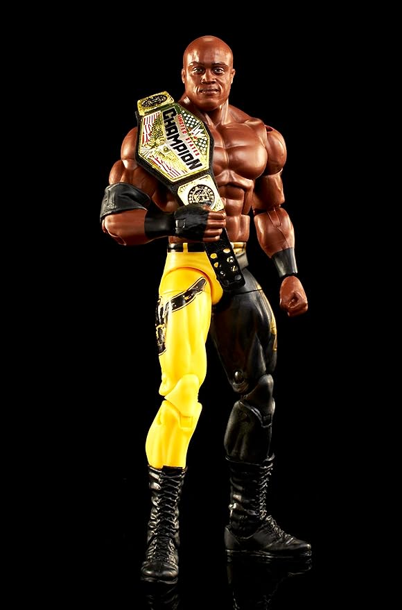 Mattel WWE Bobby Lashley Elite Collection Action Figure with Accessories, Articulation & Life-like Detail, 6-inch - Figurio