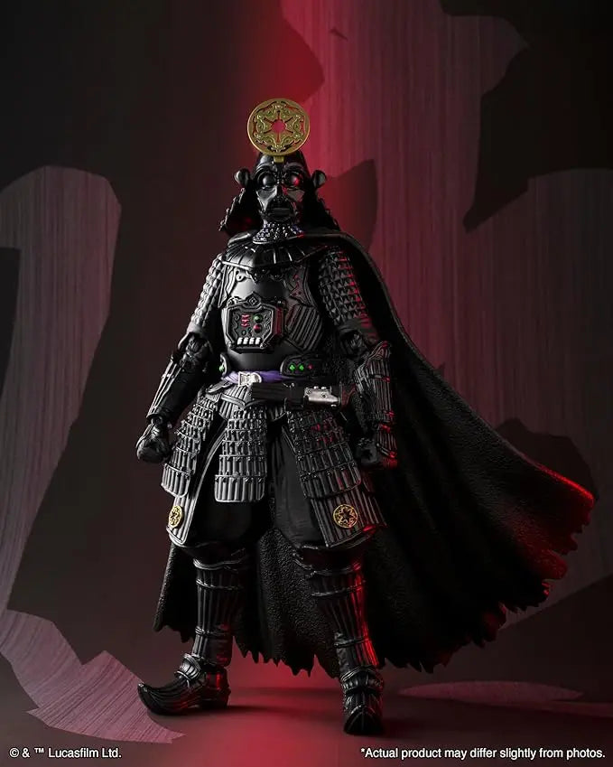 TAMASHII NATIONS - Star Wars: Obi-Wan Kenobi - Samurai Taisho Darth Vader (Vengeful Spirit), Bandai Spirits Meisho Movie Realization Action Figure - Figurio