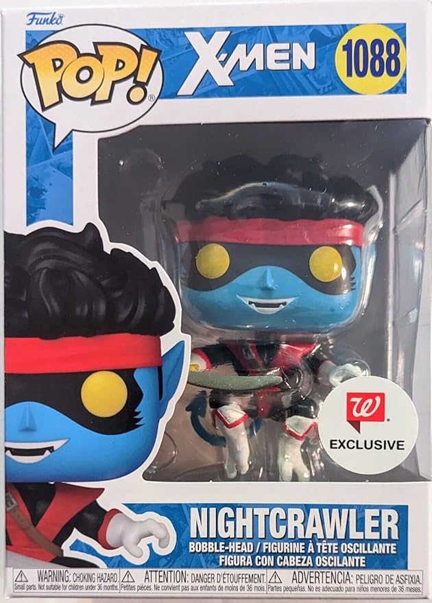 Funko Pop! Nightcrawler X-Men 1088 Action Figure Bobblehead Pop - Figurio