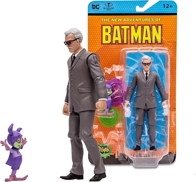 McFarlane Toys - DC Retro Commissioner Gordon (The New Adventures of Batman) 6in Action Figure - Figurio