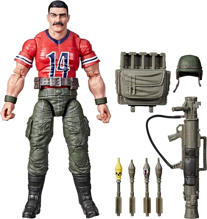 G.I. Joe Classified Series David L.Bazooka Katzenbogen Action Figure 62 Collectible Premium Toy with Accessories 6-Inch-Scale Custom Package Art - Figurio