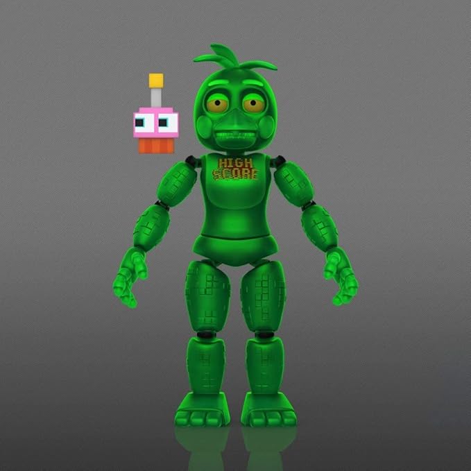 Funko Pop! Action Figure: Five Nights at Freddy's - High Score Chica (Glow in The Dark) - Figurio