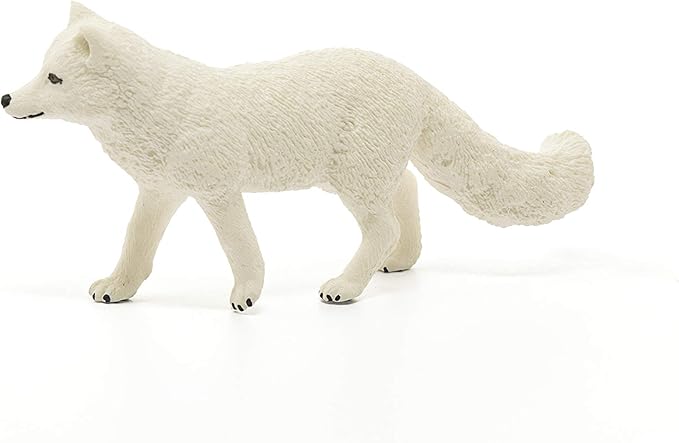 Schleich Wild Life, Animal Figurine, Animal Toys for Boys and Girls 3-8 Years Old, Arctic Fox - Figurio